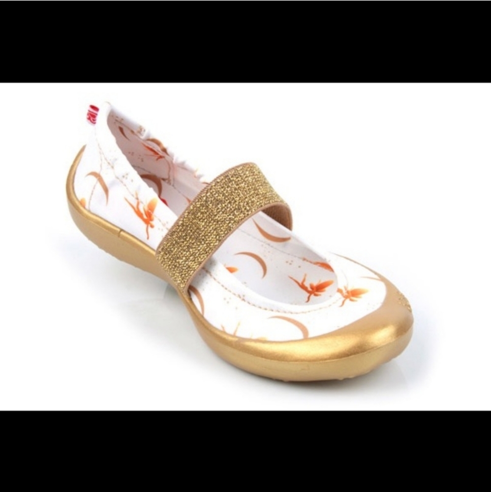 Luv Footwear Toddler Girls' Dream Flats Golden Fairy - 10 US